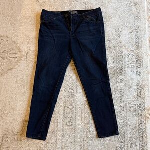 Wit & Wisdom Deep Indigo Skinny Jeans